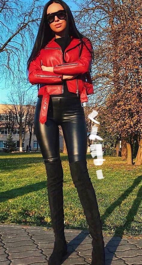 leather dresses leather outfit leather fashion shiny leggings leather leggings leggings are