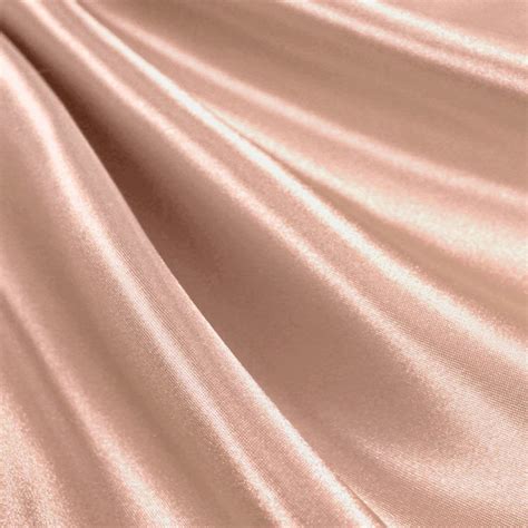 Peach Premium Bridal Satin Fabric Onlinefabricstore