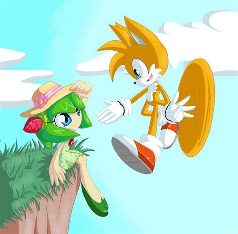 Tails And Cosmo By Tataina8 On Deviantart Sonic The Hedgehog Hedgehog Game The Sonic Sonic