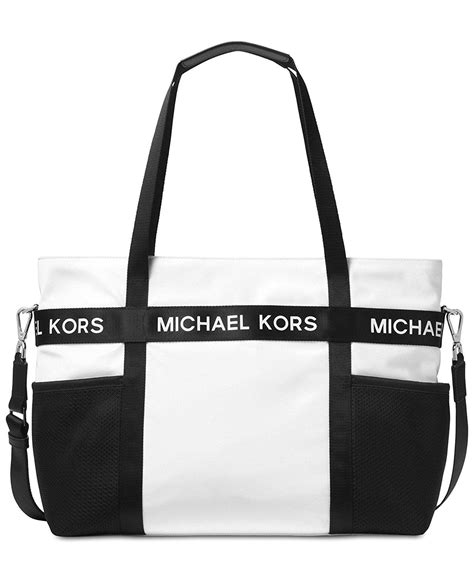 MICHAEL Michael Kors The Michael Bag Tote, Optic White | Handbags michael kors, Michael kors 