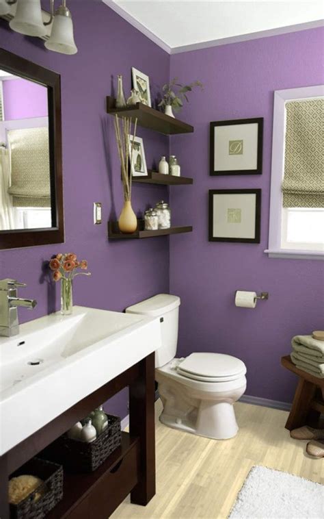 Purple Bathroom Decor Purple Bathrooms Dark Purple Bathroom White