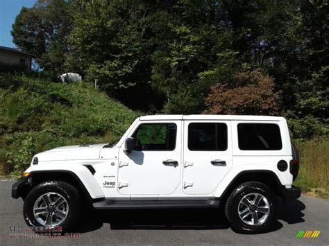 2021 Jeep Wrangler Unlimited Sahara 4x4 In Bright White 531965 All