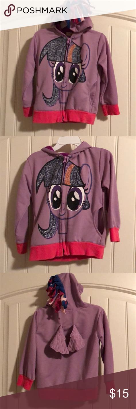 Twilight Sparkle My Little Pony Girls Hoodie Hoodie Girl Pony Hoodie