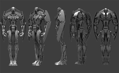 Artstation X Men Days Of Future Past Sentinel Concept 3d Sketch