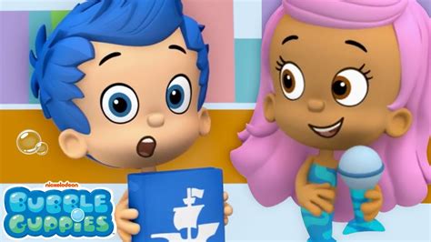 Bubble Guppies Reading Sing Along W Molly And Gil 🎵 Bubble Guppies