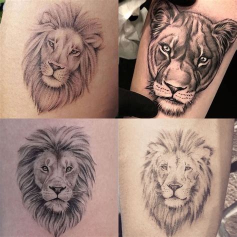 New Lion Head Tattoos Lion Tattoo Lion Art Tattoo