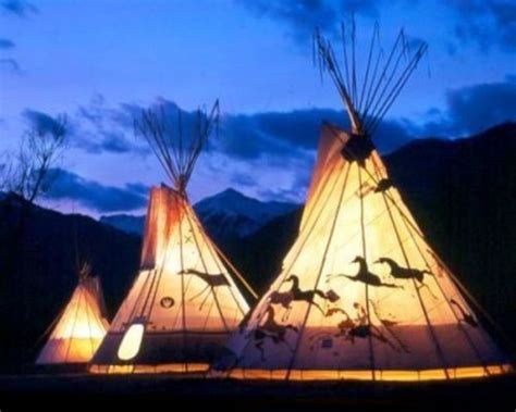 Native American Indian Tipi Try Going All Native In This Traditional Native America Indian