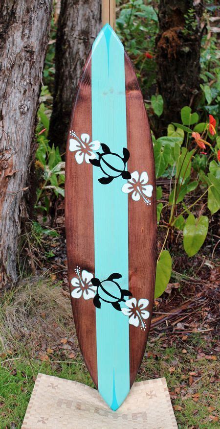 Wanna shape your own board? Beautiful Made in Hawaii Artistic Surfboards, Decorative ...