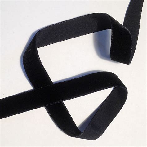 Black Velvet Ribbon Mm Renaissance Fabrics
