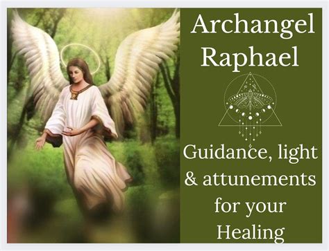 Archangel Raphael Reading Message For Healing Spiritual Etsy