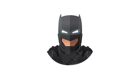 2048x1152 Batman Mech Suit Mask Minimalism 5k Wallpaper2048x1152