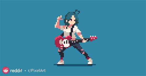 Pixel Art Character J Rock Combo Jtangc One Step From Eden Pixel