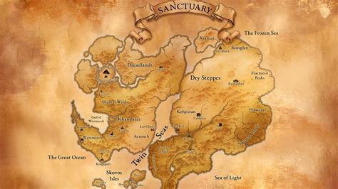 Tak Prezentuje Się Pełna Mapa Sanktuarium W Diablo 4 Gry W Interiapl