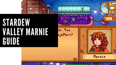 This farming life game has a lot and will have you tending crops as much as you are going to be busy. Stardew Valley Marnie: Schedule and Gift Guide