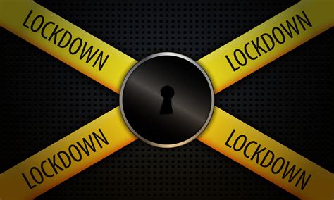 Lockdown Concept Background 962831 Vector Art At Vecteezy