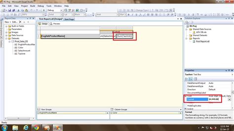 Format Values In Ssrs Reports Msbi Guide