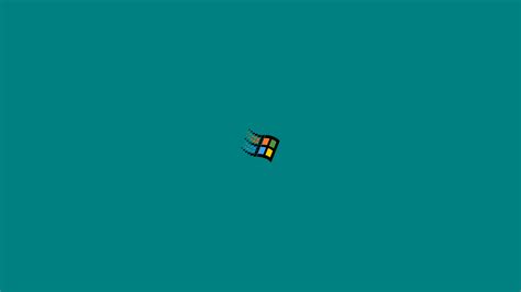 My Current Background Simplistic Windows 95 In 4k 38402160 Computer