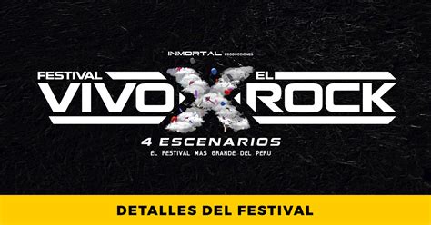 Vivo X El Rock Revelará Más Detalles Del Festival Este Sabado Garaje Del Rock