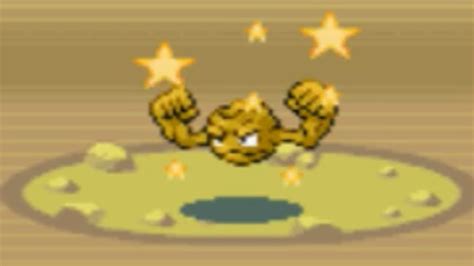 Live Shiny Geodude After 1200 Res In Firered Bmq 4 Youtube