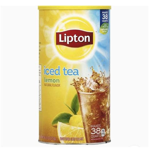 Lipton Lemon Iced Tea Mix 100 Oz Shopee Philippines