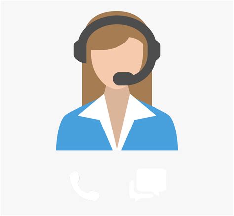 Clip Art Call Center Agents Receptionist Icon Png