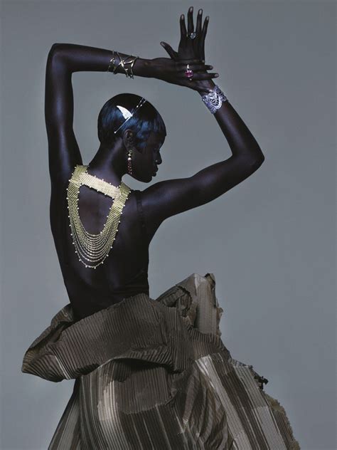 Duckie Thot In Vogue Uk April 2019 By Nick Knight Vogue Uk Nick Knight Photography Black Models