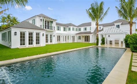 1275 Million Newly Built Mansion In Palm Beach Fl Homes Of The Rich