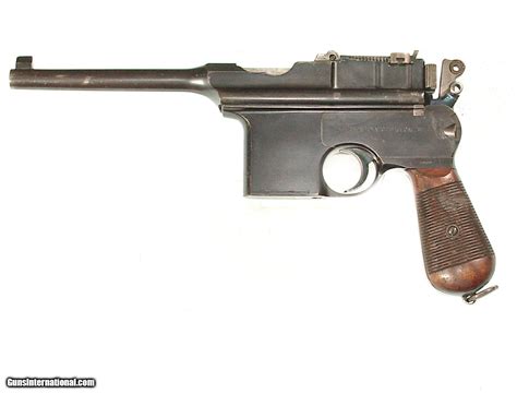 Astra Model 900 Broomhandle Pistol