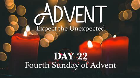Advent 2020 Day 22 Fourth Sunday Of Advent Bruce Downes Catholic