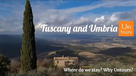 Introduction To The Tuscany And Umbria Untours YouTube