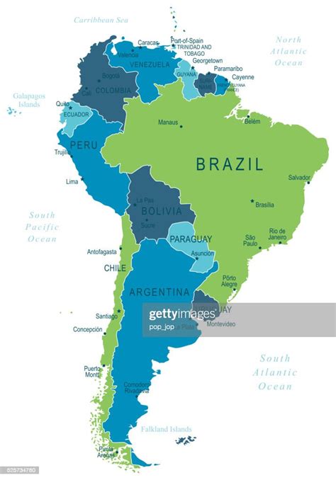 South America Map High Res Vector Graphic Getty Images