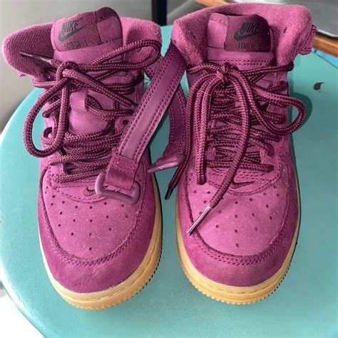 Purple Suede Air Force 1 High Tops Air Force 1 High Tops Purple Suede