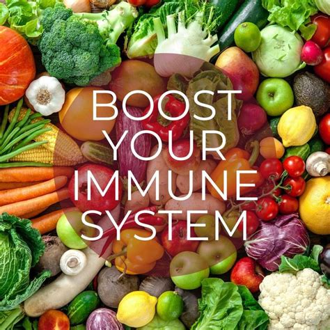 Boost Your Immune System By Including Plenty Of Fruit And Vegetables In