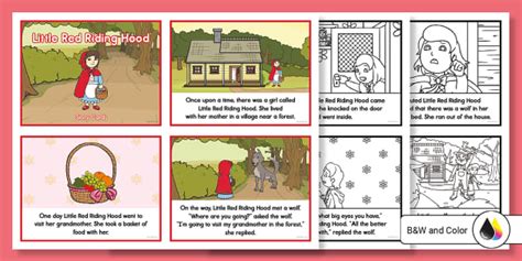 Little Red Riding Hood Story Cards Teacher Made Twinkl
