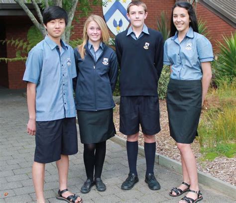 In New Zealand Pretty Much All Schools Have Uniforms So Students