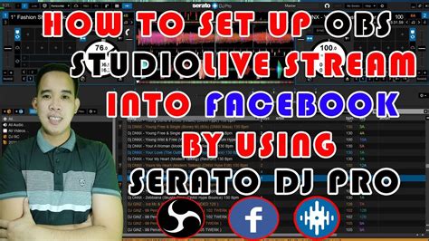 Dj Kevz Tv How To Set Up Obs Studio Live Stream Into Facebook By Using