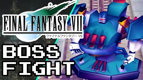 Final Fantasy 7 Air Buster Boss Fight Youtube