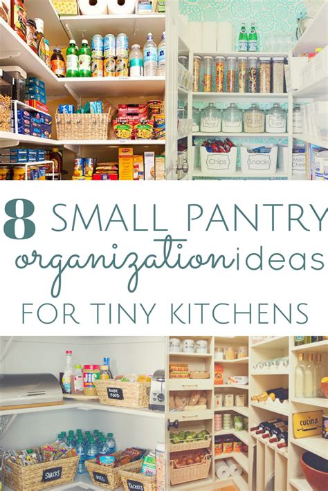 With an icebox profile and vintage latches, this nostalgic pantry underscores the kitchen's farmhouse character. 8 Pantry Organization Ideas for Kitchens with No Space # ...