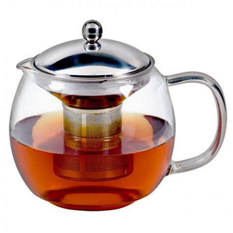 Avanti Ceylon Glass Teapot With Infuser 750ml 4 Cup For
