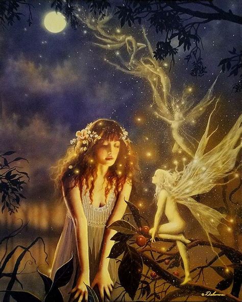 David Delamare The Unseen World 2001 Fairy Art Fairy Fantasy Fairy
