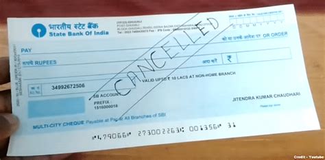 Cancelled Cheque How To Write Leaf Example And Purpose Everything Inc