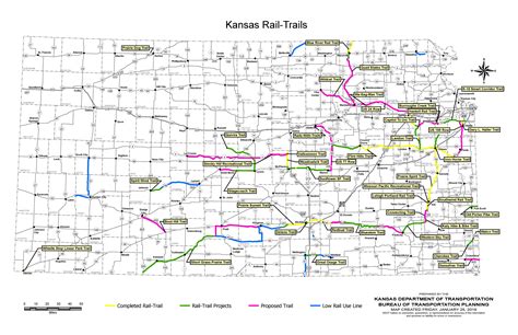 Kansas Rails To Trails Map 2019 Kansas Cyclist News