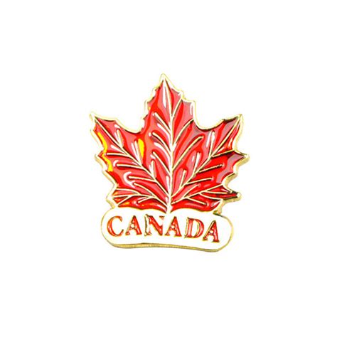 Canada Maple Leaf Badge Badges Manufacturer Chung Jen International