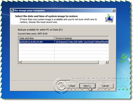 Cách Sử Dụng Tính Năng Backup Và Restore Trên Windows 7 8 Solohavn