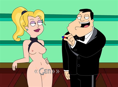 Rule 34 Accurate Art Style American Dad Breasts Color Female Francine Smith Human Male Stan