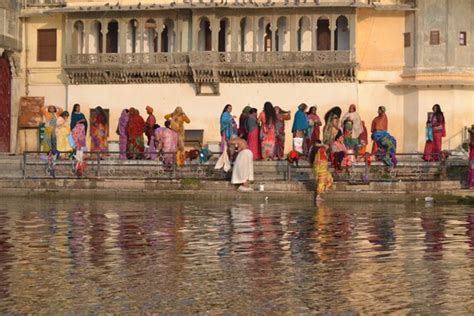 Items Similar To Local Women Bathing Udaipur Rajasthan India On Etsy
