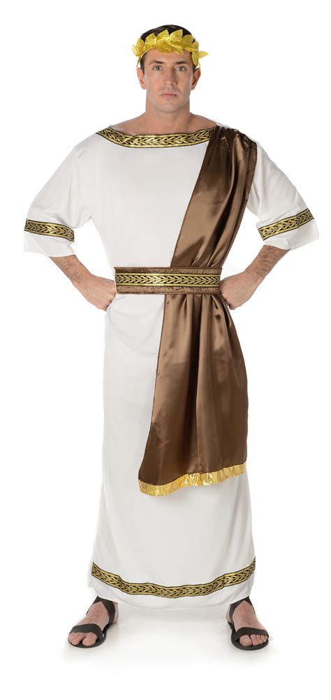 Roman Emperor Mens Fancy Dress Ancient Historical Rome Greek Adults