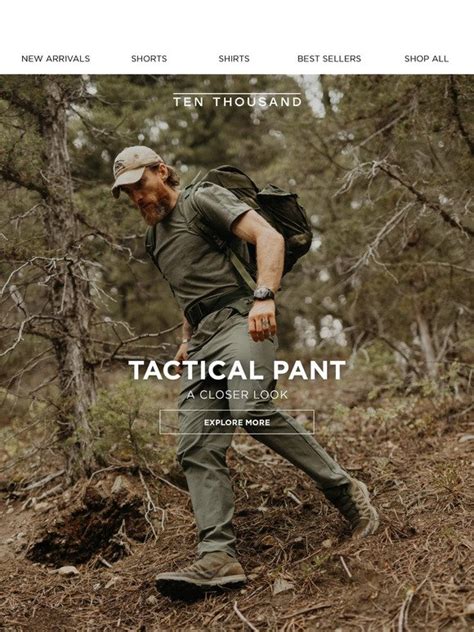 Ten Thousand A Closer Look The Tactical Pant Milled
