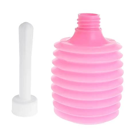 Pink Color Sex Shop Anal Toys Anal Plug 200ml Disposable Enema Rectal