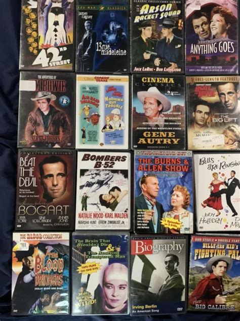 10 Old Classic Movies 1930 1970 Dvd Lot Pick And Choose 4